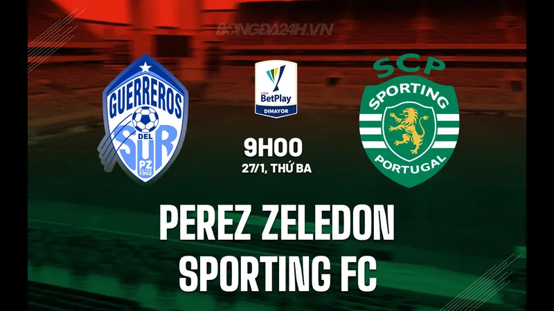 Cầu thủ Zeledon cản phá cú sút của Sporting FC Cầu thủ Zeledon cản phá cú sút của Sporting FC